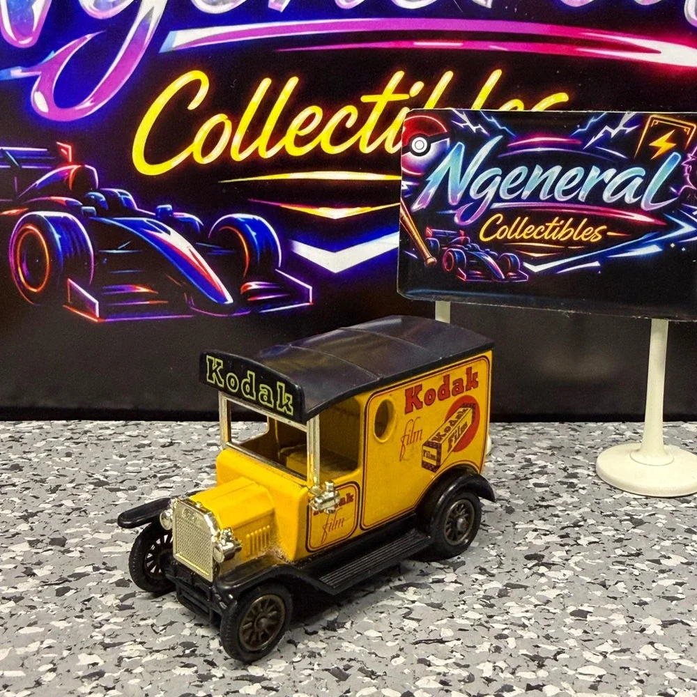 Lledo Days Gone Kodak Film Delivery Van Yellow Vintage Diecast Truck England